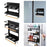 Crofta Fridge Storage Rack Wall Hanging Condiment Rack for Jars Fridge Refrigerator 30cm Height