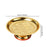 Crofta Footed Fruit Bowl Decoration Blessing Bowl Buddhist Plate for Worship Buddha 7 inch