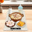 Crofta Electric Warming Tray Food Warmer for House Parties Restaurants Housewarming White