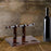 Crofta Wine Display Rack Drink Holder Wood Wine Shelf for Hallway Hotel Dining Room 3 bottles