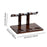 Crofta Wine Display Rack Drink Holder Wood Wine Shelf for Hallway Hotel Dining Room 3 bottles