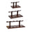 Crofta Wine Display Rack Drink Holder Wood Wine Shelf for Hallway Hotel Dining Room 3 bottles