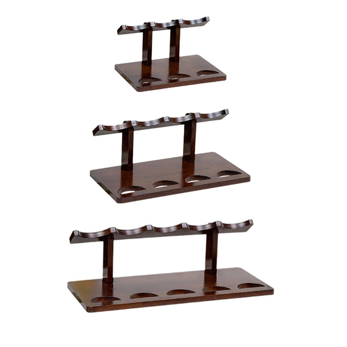 Crofta Wine Display Rack Drink Holder Wood Wine Shelf for Hallway Hotel Dining Room 3 bottles