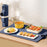 Crofta Electric Warming Tray Portable Multifunctional for Buffets Home Housewarming blue