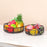 Crofta 2 Pieces Metal Fruit Basket Countertop Stand Serving Tray Party Serving Bowl