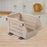 Crofta Stacking Storage Basket Cabinet Storage Rack for Bathroom Countertops Closet Coffee