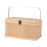 Crofta Gift Basket for Picnic Versatile Bamboo Woven Basket for Pastry Snacks Bread