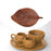 Crofta Tea Serving Tray Decorative Tray Wood Organizer Dish Leaf Shaped Wooden Tray 30cmx18cmx2cm