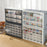 Crofta 9 Drawer Storage Organizer Cabinet Bead Organizer for Storing Nuts and Bolts grey