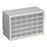 Crofta 30 Drawer Storage Organizer Cabinet Craft Cabinet for Storing Nuts and Bolts white