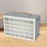 Crofta 30 Drawer Storage Organizer Cabinet Craft Cabinet for Storing Nuts and Bolts white and grey