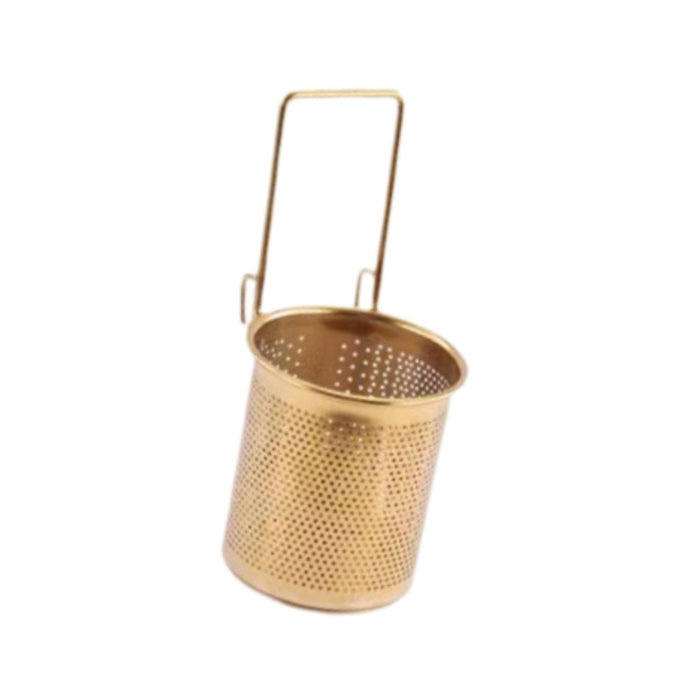 Crofta Pasta Basket Sturdy Spaghetti Pasta Strainer for Dining Room Vegetable Ramen 8x9cm