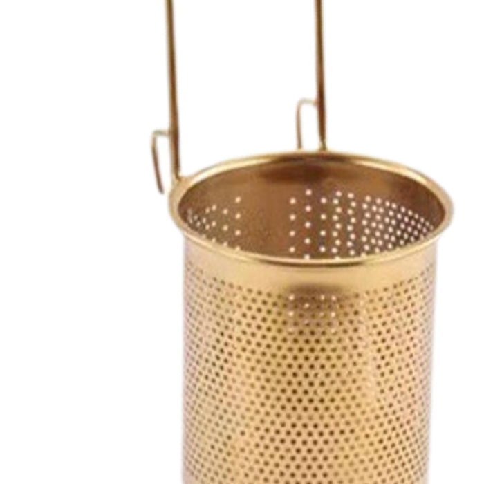 Crofta Pasta Basket Sturdy Spaghetti Pasta Strainer for Dining Room Vegetable Ramen 8x9cm