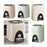 Crofta Rice Storage Container Sealed Lid Rice Bucket for Restaurant Kitchen Cabinet Cream M