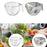 Crofta Japanese Rice Washing Bowl Efficient Vegetable Strainer for Pasta Beans Home Clear