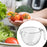 Crofta Japanese Rice Washing Bowl Efficient Vegetable Strainer for Pasta Beans Home Clear