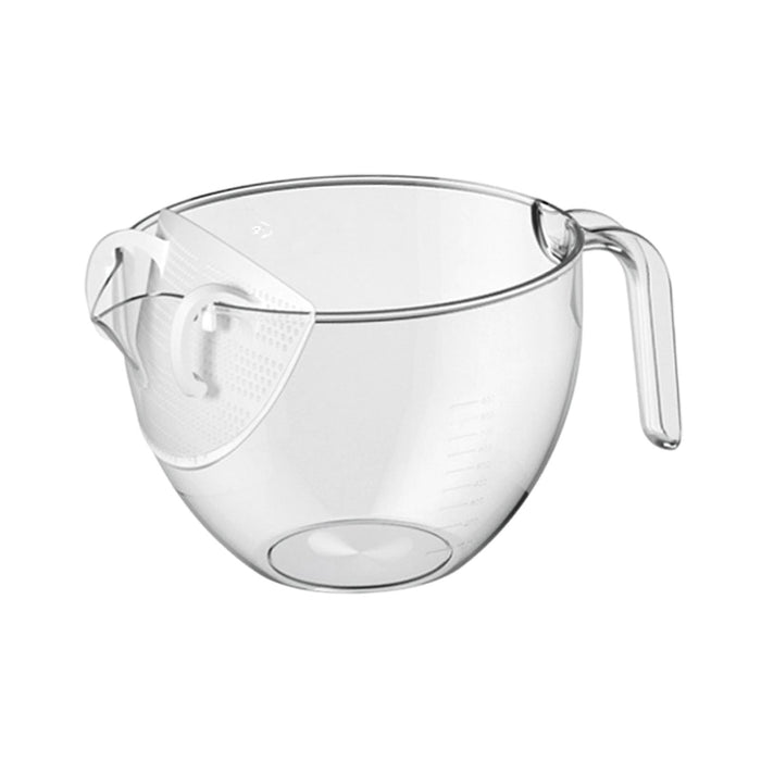 Crofta Japanese Rice Washing Bowl Efficient Vegetable Strainer for Pasta Beans Home Clear