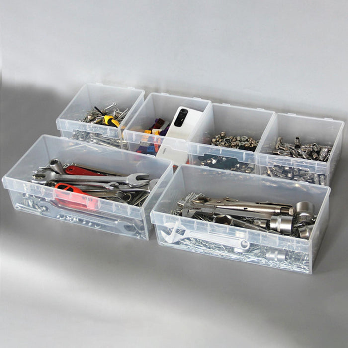 Crofta Drawer Storage Cabinet Organizer Garage Organization for Crafts Jewelry Nuts 4 drawers