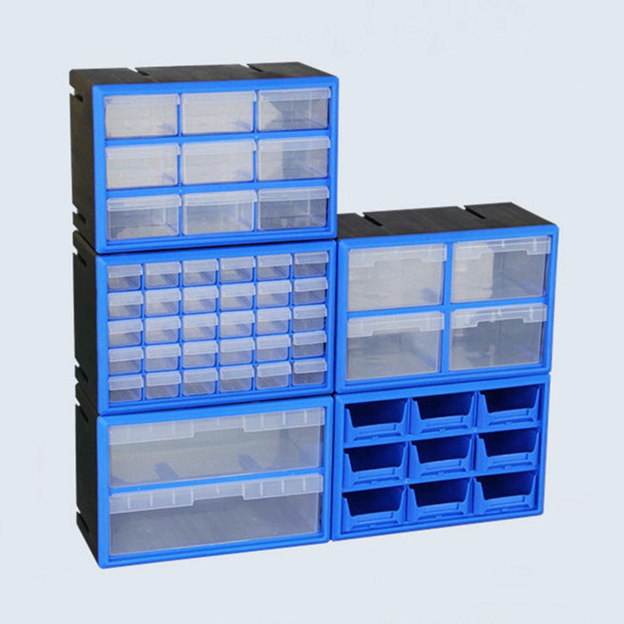 Crofta Drawer Storage Cabinet Organizer Garage Organization for Makeup Nuts Jewelry 4 drawers