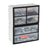 Crofta Drawer Storage Cabinet Organizer Garage Organization for Makeup Nuts Jewelry 4 drawers