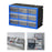 Crofta Drawer Storage Cabinet Organizer Garage Organization for Makeup Nuts Jewelry 9 drawers