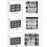 Crofta Drawer Storage Cabinet Organizer Home Container for Small Items Beads Screws 2 drawers