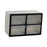 Crofta Drawer Storage Cabinet Organizer Home Container for Small Items Beads Screws 4 drawers