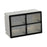 Crofta Drawer Storage Cabinet Organizer Home Container for Small Items Beads Screws 4 drawers