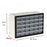 Crofta Drawer Storage Cabinet Organizer Home Container for Small Items Beads Screws 30 drawers