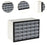 Crofta Drawer Storage Cabinet Organizer Home Container for Small Items Beads Screws 30 drawers