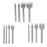 Steel Prong Lacing Stitching Chisel Leather Craft Kits 1 2 4 6 Prong Set 3mm