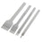 Steel Prong Lacing Stitching Chisel Leather Craft Kits 1 2 4 6 Prong Set 3mm