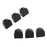 3 Pairs High Heel Tips Taps Shoe Repair Replacement Dowels Pads 14x14mm Black