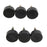 3 Pairs High Heel Plates Shoe DIY Repair Tip Replacement 14mm Black