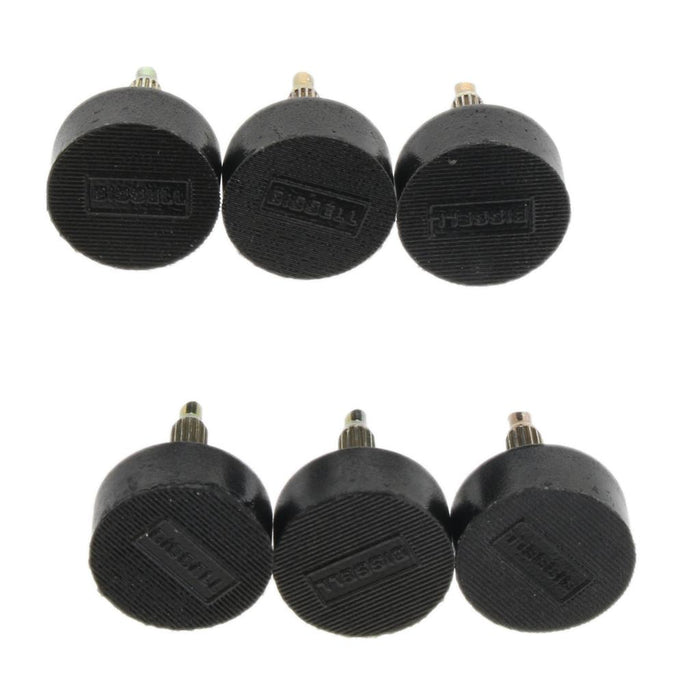 3 Pairs High Heel Plates Shoe DIY Repair Tip Replacement 14mm Black