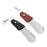 Stainless Steel Shoe Horn with Keychain Classic Travel Shoehorn Lifte Brown