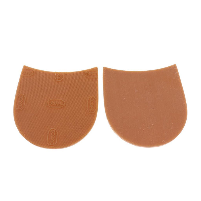 1 Pair Anti Slip Rubber Glue on Shoe Boot Sole Heel Repair Replacement Khaki