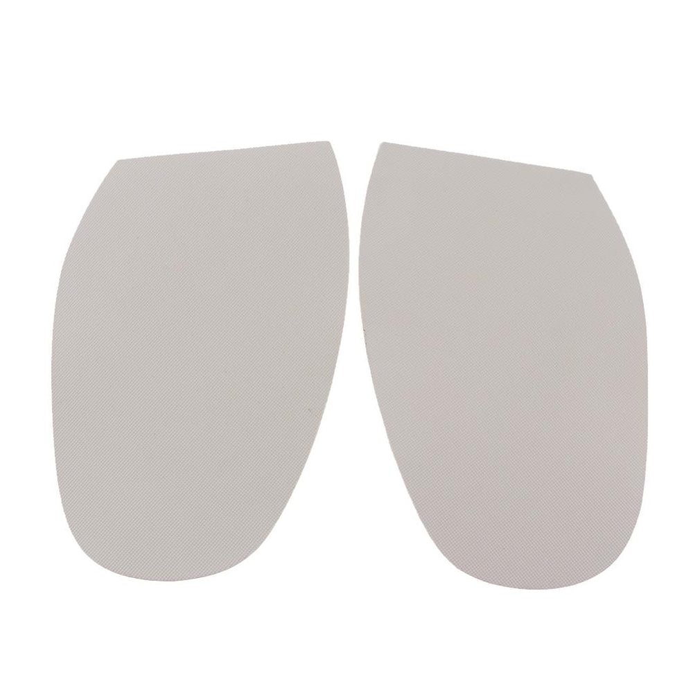 1Pair Rubber Half Soles Replacement Anti Slip Shoe Sole Pads Repair  White