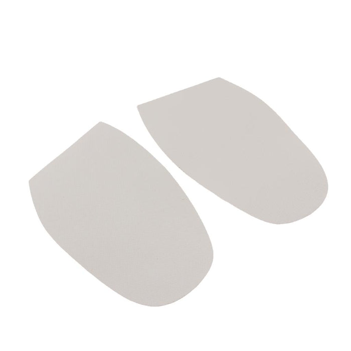 1Pair Rubber Half Soles Replacement Anti Slip Shoe Sole Pads Repair  White