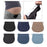 3pcs Waist Extender Pregnant Adjustable Waistband Expanders Black Navy Khaki