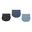 3pcs Waist Extender Pregnant Adjustable Waistband Expanders Gray Denim Blue