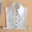 Women White Fake Half Shirt Blouse Detachable Tops Big Lapel Dicky Collar Style1