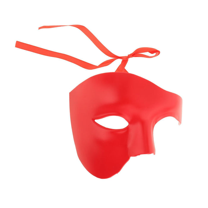 1/2 Half Face Masquerade Masks Cool Wedding Party Costume Stage Red