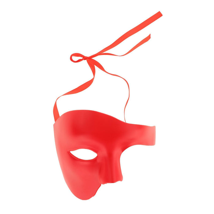 1/2 Half Face Masquerade Masks Cool Wedding Party Costume Stage Red