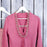 1Pc Retro Cardigan Collar Clip Sweater Dresses Shawl Clips for Women Girls Sliver