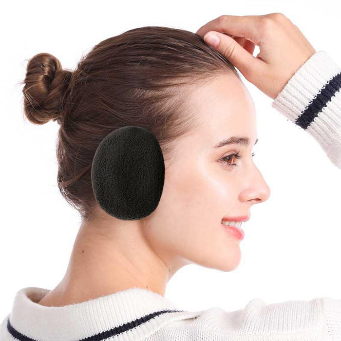 Warm Bandless Winter Ear Warmers Ear Cover Plush Earmuffs for Winter M Women