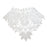 Womens Lace Fake Collar False Collar Elegant for Shirt Fancy Dress Sweater White