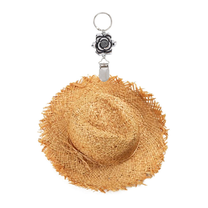 Travel Hat Clip Outdoor Activities Hat Holder Duck Clip Multifunctional Rose Flower