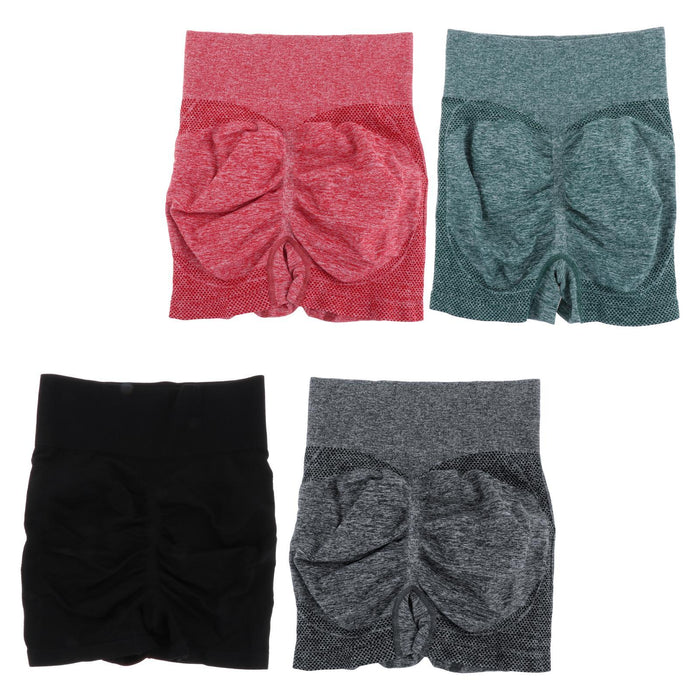 Sports Shorts Booty Pants High Body Waist Casual Yoga Shorts for Gym