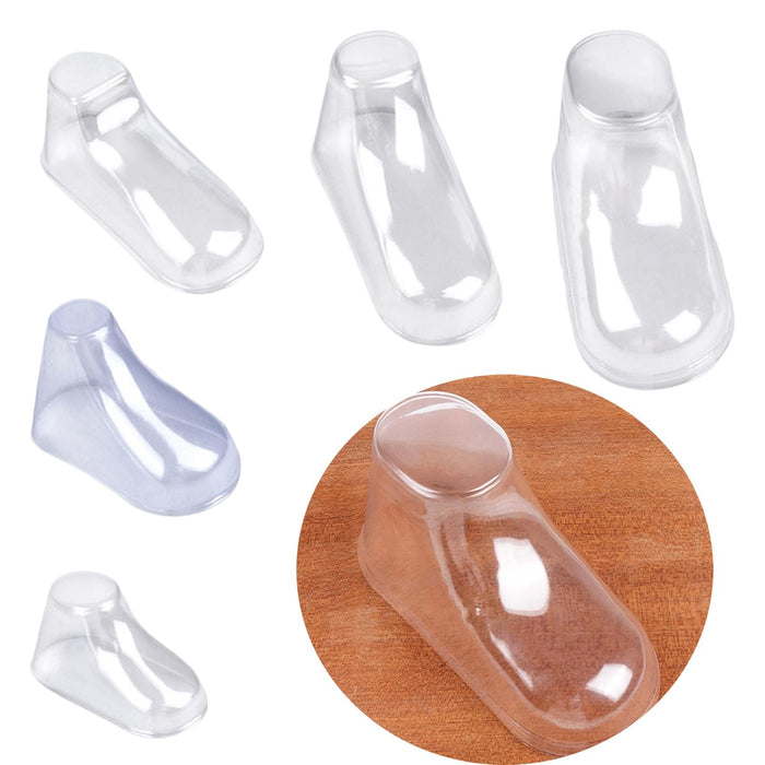 10Pcs Transparent Baby Shoe Stretcher Professional for Socks Store 8cm